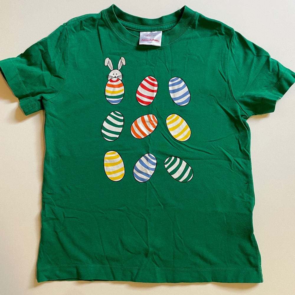 Hanna Andersson Easter Shirt size 110 size 5